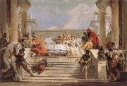 THe Banquet of Cleopatra, Giovanni Battista Tiepolo